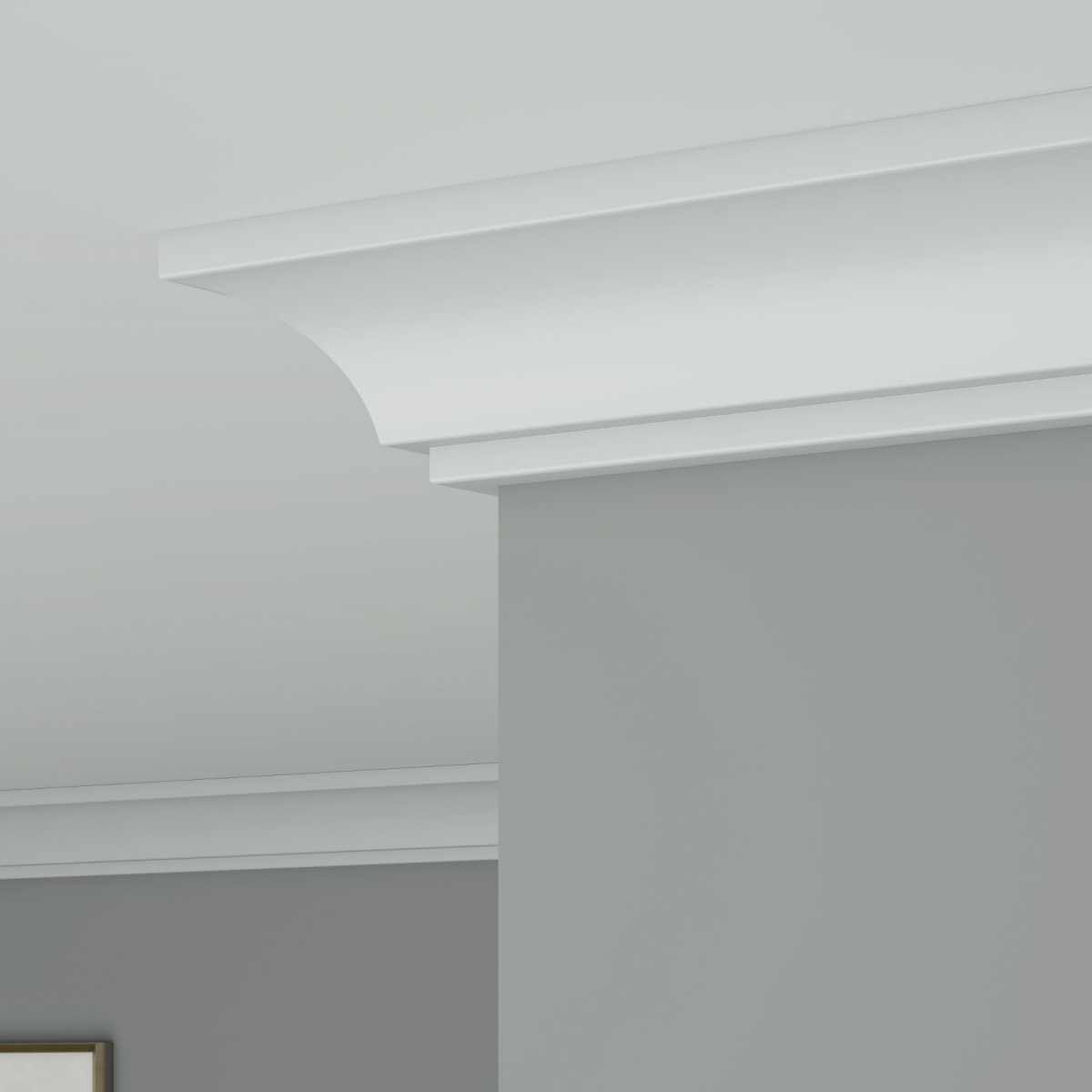 Ultrawood CR 0014 Карниз потолочный ЛДФ 30x31x2000 1 Ultrawood CR 0014 Карниз потолочный