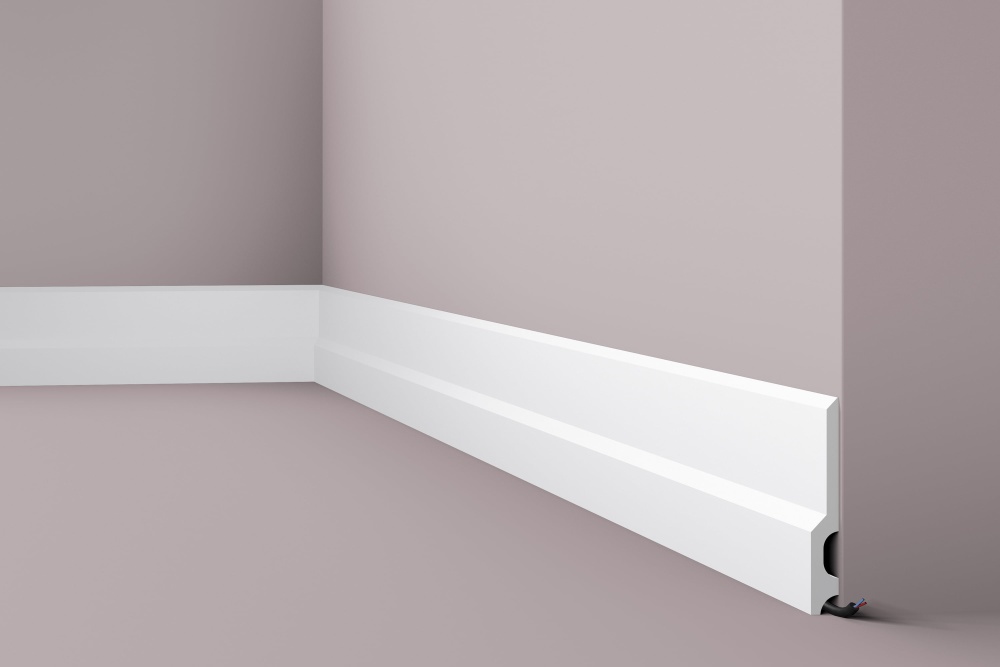NMC FD22 WALLSTYL Плинтус напольный 18x130x2000 1 NMC FD22 WALLSTYL Плинтус напольный Полистирол