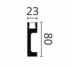 NMC IL10 Плинтус напольный с подсветкой 23x80x2000 7 NMC IL10