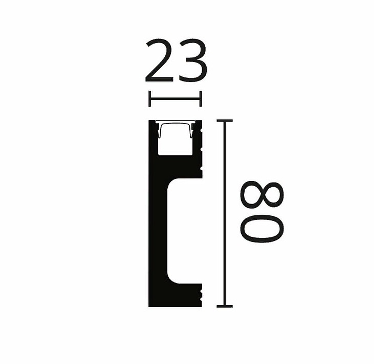 NMC IL10 Плинтус напольный с подсветкой 23x80x2000 2 NMC IL10
