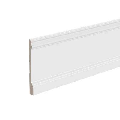 Ultrawood Base 5801 Плинтус напольный ЛДФ под покраску Ultrawood Base 5801 Плинтус напольный ЛДФ под покраску