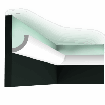 Orac Decor C362 CURVE Карниз потолочный Полиуретан