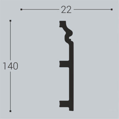 Bello Deco P9 Плинтус напольный Полистирол Bello Deco P9 Плинтус напольный Полистирол