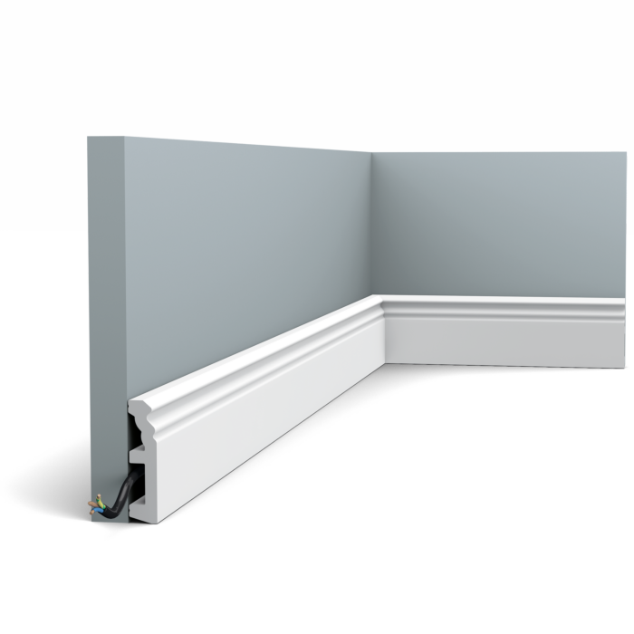 Orac Decor SX195 HAMBURG Плинтус напольный 19x80x2000 1 Orac Decor SX195 HAMBURG Плинтус напольный Дюрополимер