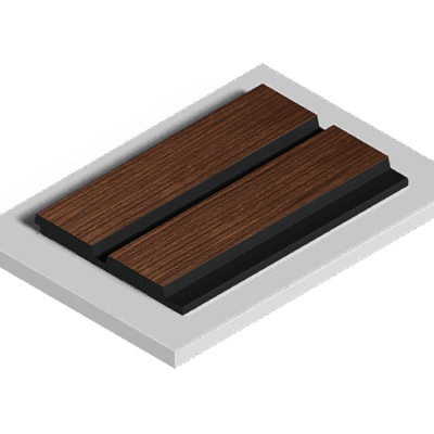 Hiwood LV123N BR396K Стеновая панель 12x120x2700