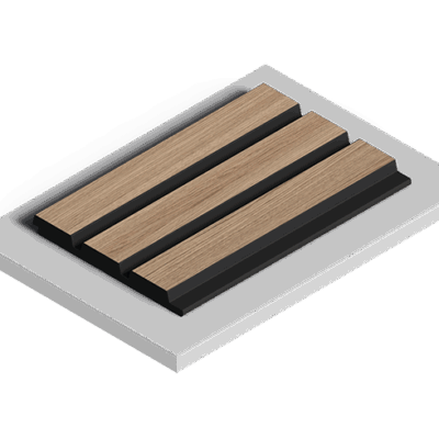 Hiwood LV124 BR417K Стеновая панель Фитополимер