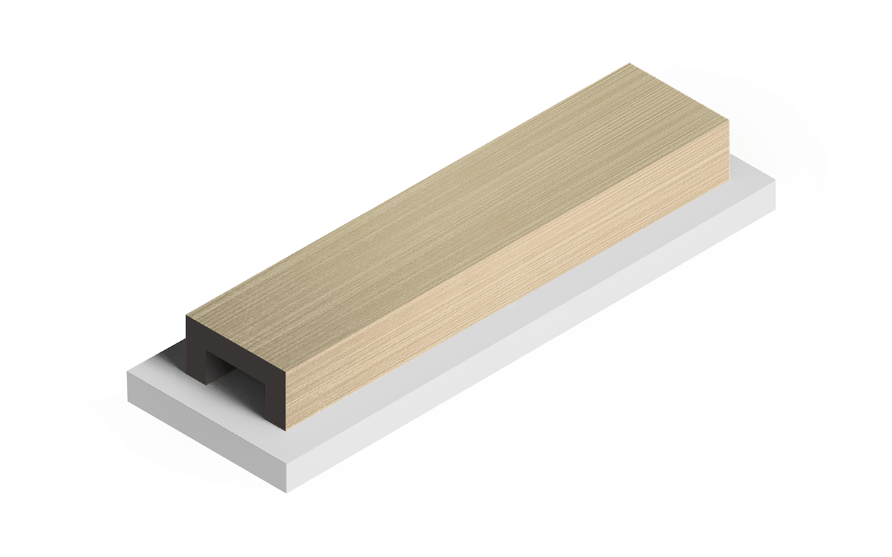 Hiwood LB40 G372 Декоративная рейка 20x40x2700 5 Hiwood LB40 G372 Декоративная рейка