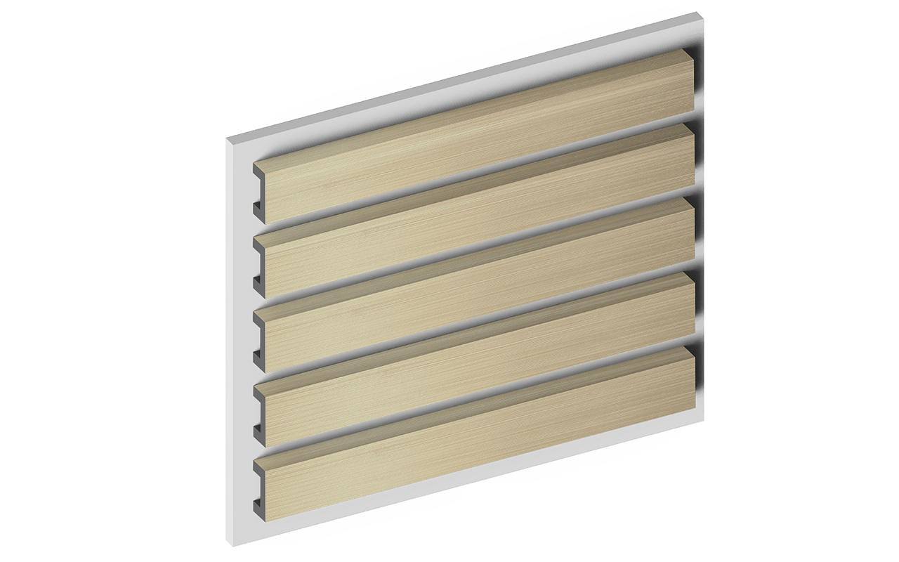 Hiwood LB40 G372 Декоративная рейка 20x40x2700 3 Hiwood LB40 G372 Декоративная рейка