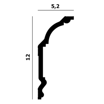 Perfect Plus P234 Карниз потолочный Perfect Plus P234 Карниз потолочный