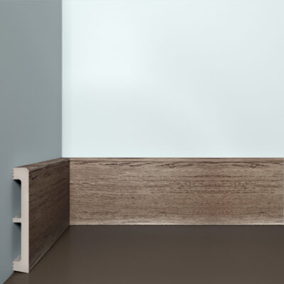Bello Deco ПЛ 29 100-15 Дикий дуб Плинтус напольный 15x100x2000
