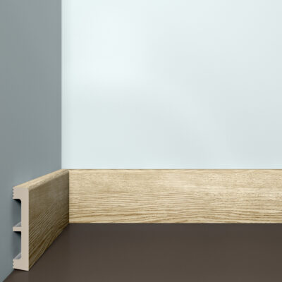 Bello Deco ПЛ 30 80-15 Классический дуб Плинтус напольный 15x80x2000