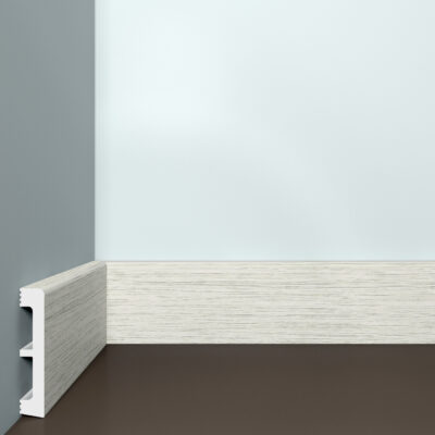 Bello Deco ПЛ 30 80-15 Сосна белая Плинтус напольный 15x80x2000